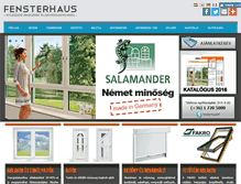 Tablet Screenshot of fensterhaus.hu